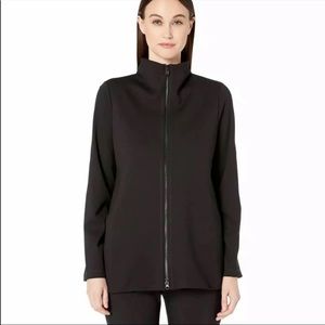 Eileen Fisher
Ponte Stand-Collar Zip-Up Jacket